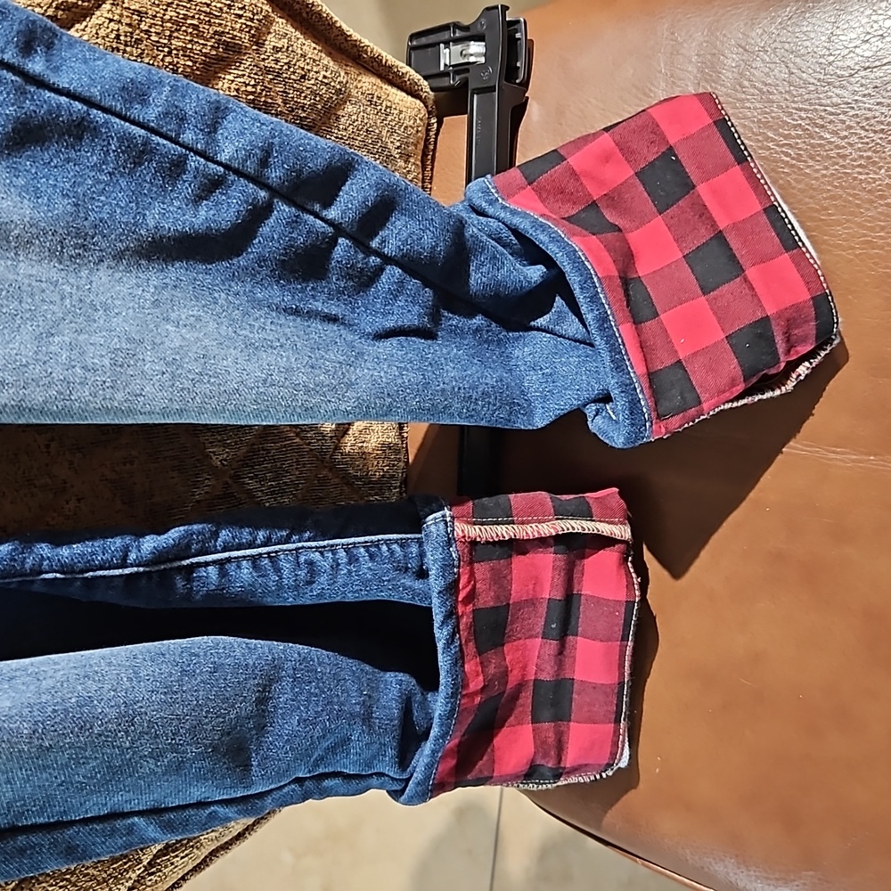 M Jeans By Maurices Distressed Blue Mid-Rise Jeans - Picture 4 of 4